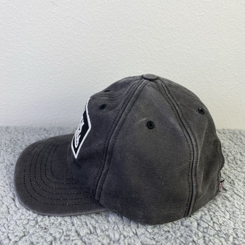 Chevrolet Truck Legends Hat Men Gray OS Adjustable Strap-back USA Logo Patch - Picture 3 of 9